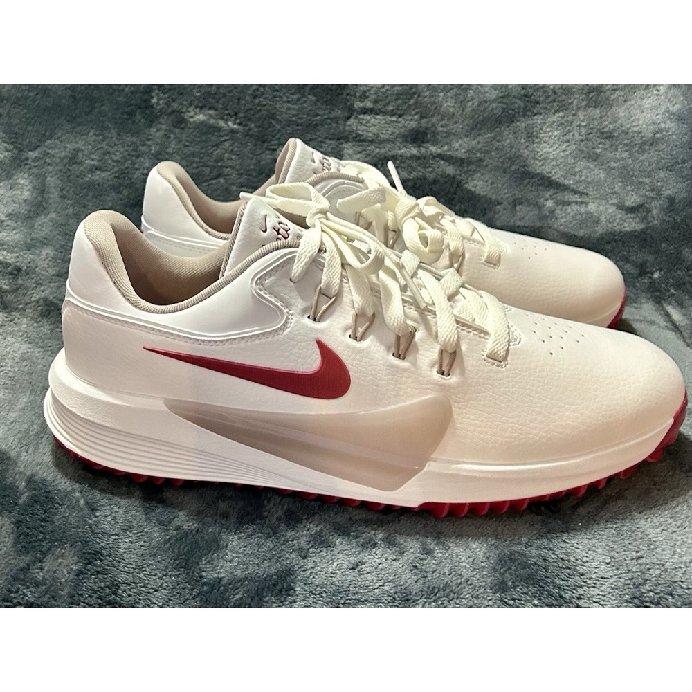 Nike Victory Pro 4 Golf Shoes Summit White Team Red Men's Size 9.5